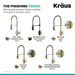Britt Single-Handle Spring Coil Kitchen Faucet In Spot Free Antique Champagne Bronze -Master Locks Shop b9e706dc9f98f836b7a0ddcc4bf9f497 1800x1800
