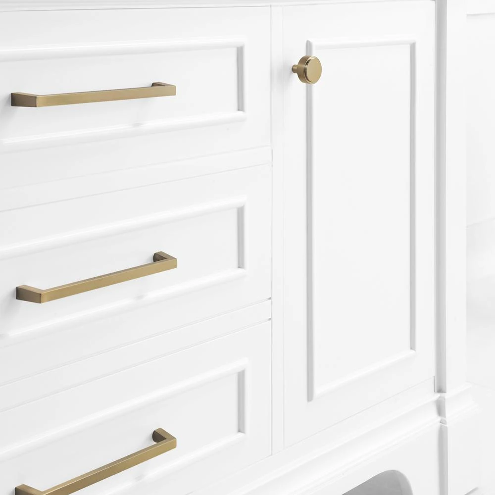 Melpark 48 In. W X 22 In. D Bath Vanity In White With Cultured Marble Vanity Top In White With White Sink 8 Melpark 48 In. W X 22 In. D Bath Vanity In White With Cultured Marble Vanity Top In White With White Sink - Image 6