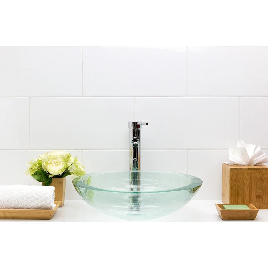 Bond Tile Core White 8 In. X 16 In. Polished Ceramic Wall Tile (25 Pieces 21.52 Sq. Ft. / Box) 4 Bond Tile Core White 8 In. X 16 In. Polished Ceramic Wall Tile (25 Pieces 21.52 Sq. Ft. / Box) - Image 2