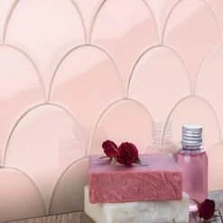 Bond Tile Riptide Rose 2.44 In. X 5 In. Fish Scale Polished Ceramic Wall Tile (48 Pieces 4.06 Sq. Ft. / Case) -Master Locks Shop bd29b273 29bc 4bc7 a381 75433aca34c9.9c9e58eacd36bbf47d11198c6b3ddb4a 1800x1800