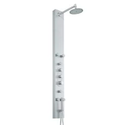 Dilana 66.875 In. 6-Jet High Pressure Shower Panel System With Adjustable Handheld Dual Shower In Stainless Steel -Master Locks Shop be7a1d257f87ebc34297b453a5e7440e 1800x1800