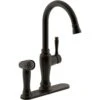 Arsdale Single-Handle Standard Kitchen Faucet In Oil-Rubbed Bronze With On-Deck Sidespray -Master Locks Shop bfe3cdf1ee831376078ad9bafeec7a6f 1800x1800