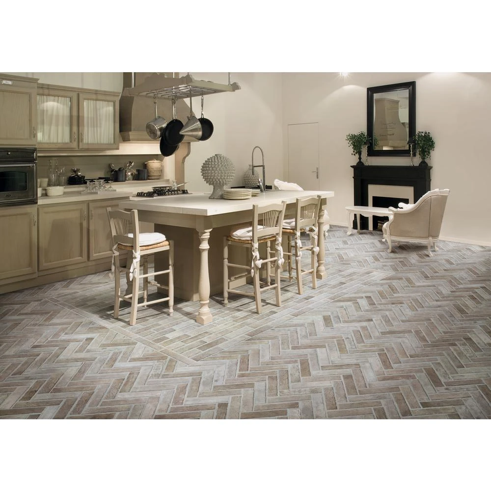 MSI Capella Ivory Brick 2-1/3 In. X 10 In. Matte Porcelain Floor And Wall Tile (5.17 Sq. Ft./case) 4 MSI Capella Ivory Brick 2-1/3 In. X 10 In. Matte Porcelain Floor And Wall Tile (5.17 Sq. Ft./case) - Image 2