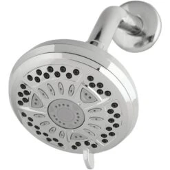 6-Spray 4.4 In. Single Wall Mount Fixed Shower Head In Chrome -Master Locks Shop c0edd50608d686fa8af481204824d0f3 1800x1800
