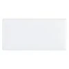 Jeffrey Court Fresh White 3 In. X 6 In. Glossy Beveled Ceramic Wall Tile (11 Sq. Ft. / Case)