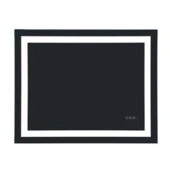 40 In. X 32 In. Single Frameless LED Lighted Bathroom Wall Mounted Mirror 18 40 In. X 32 In. Single Frameless LED Lighted Bathroom Wall Mounted Mirror -Master Locks Shop c2923f3a1c115911cfcc40edf0e5b093 1800x1800