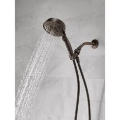 7-Spray 5 In. Single Wall Mount Handheld Shower Head In SpotShield Venetian Bronze -Master Locks Shop c31be1ebaa3378e7d584ed3681d5a6ef 1800x1800