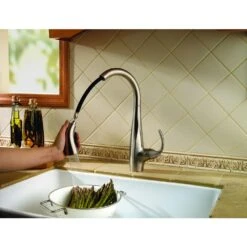 Avanti Single-Handle Pull-Down Sprayer Kitchen Faucet In Stainless Steel 19 Avanti Single-Handle Pull-Down Sprayer Kitchen Faucet In Stainless Steel -Master Locks Shop c4691fe8ba7f56d735ec41039ce3bb54 1800x1800