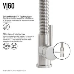 Edison Single-Handle Pull-Down Sprayer Kitchen Faucet In Stainless Steel 11 Edison Single-Handle Pull-Down Sprayer Kitchen Faucet In Stainless Steel -Master Locks Shop cbcbca5c93b1c99433a13f2b398a8d55 1800x1800