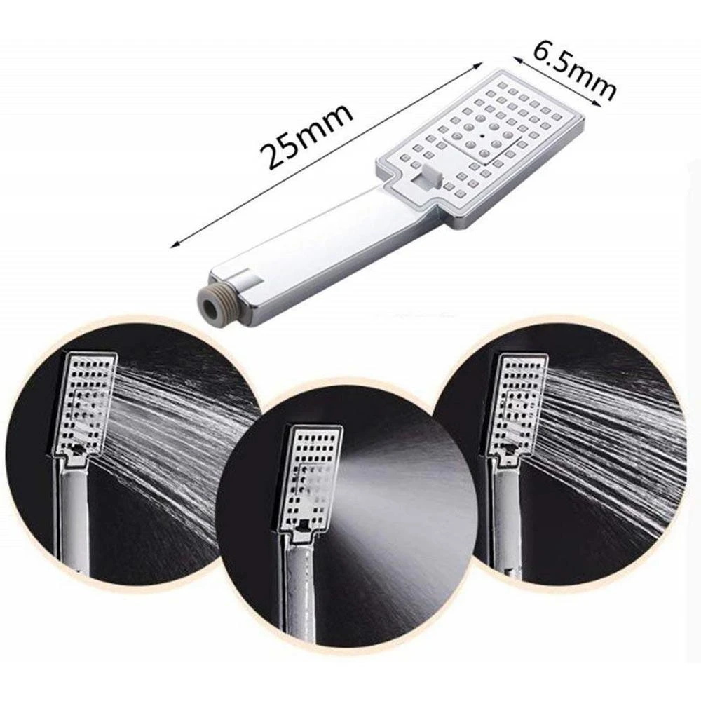 55 In. 5-Jet Shower Panel System With LED Rainfall Mist Shower Head Hand Shower Wand And Tub Spout In Brushed Nickel 9 55 In. 5-Jet Shower Panel System With LED Rainfall Mist Shower Head Hand Shower Wand And Tub Spout In Brushed Nickel - Image 7