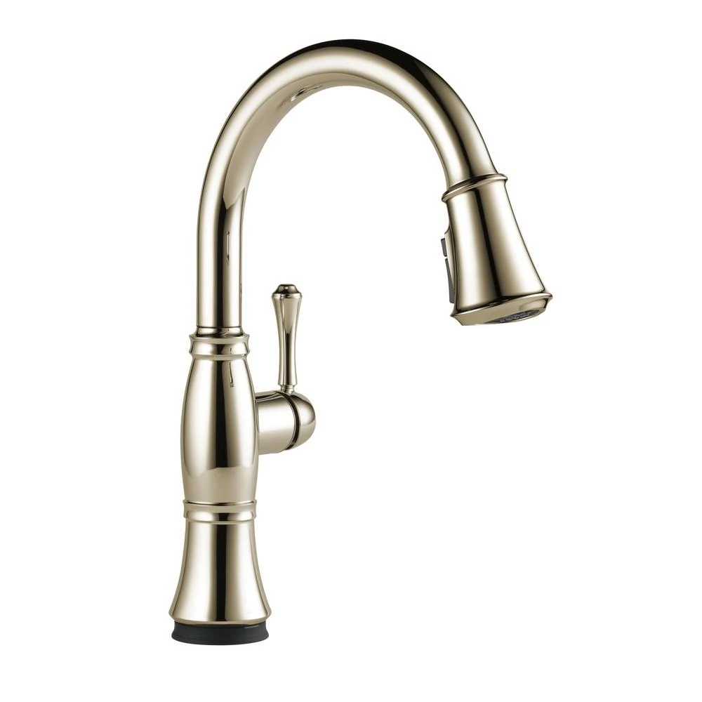 Cassidy Touch Single-Handle Pull-Down Sprayer Kitchen Faucet In Lumicoat Champagne Bronze 9 Cassidy Touch Single-Handle Pull-Down Sprayer Kitchen Faucet In Lumicoat Champagne Bronze - Image 7