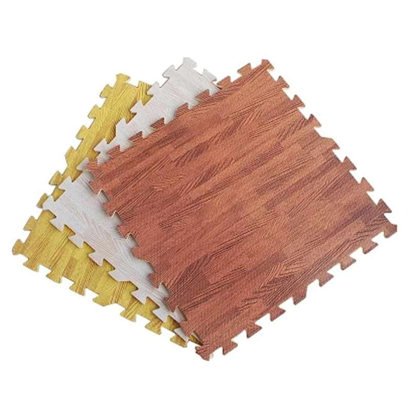 Jeobest Foam Floor Play Mat - Foam Mat Floor Tile - Playmat Foam Interlocking Puzzle Floor Mat - 6PCS Wood Soft EVA Foam Play Mat Kids Puzzle Floor Foam Mat (brown Wood Grain) 11.8 X 11.8 Inch) MZ 5 Jeobest Foam Floor Play Mat - Foam Mat Floor Tile - Playmat Foam Interlocking Puzzle Floor Mat - 6PCS Wood Soft EVA Foam Play Mat Kids Puzzle Floor Foam Mat (brown Wood Grain) 11.8 X 11.8 Inch) MZ - Image 3