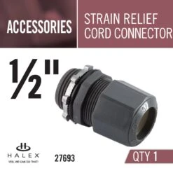 1/2 In. ACC Non-Metallic Strain Relief Cord Connector 10 1/2 In. ACC Non-Metallic Strain Relief Cord Connector -Master Locks Shop cff4b7e05b7586471251ee22adf48c93 1800x1800