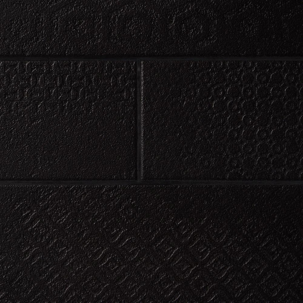 Ivy Hill Tile Harper 4 In. X 12 In. Black Matte Porcelain Subway Floor And Wall Tile (30 Pieces / 8.72 Sq. Ft. / Box) 5 Ivy Hill Tile Harper 4 In. X 12 In. Black Matte Porcelain Subway Floor And Wall Tile (30 Pieces / 8.72 Sq. Ft. / Box) - Image 3