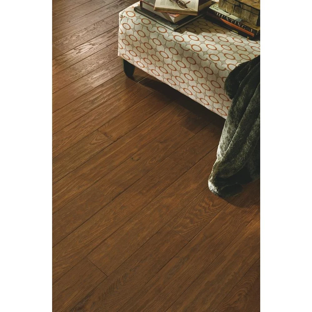 Bruce American Vintage Scraped Fall Classic 3/4 In. T X 5 In. W X Varying L Solid Hardwood Flooring (23.5 Sq. Ft. / Case) 4 Bruce American Vintage Scraped Fall Classic 3/4 In. T X 5 In. W X Varying L Solid Hardwood Flooring (23.5 Sq. Ft. / Case) - Image 2