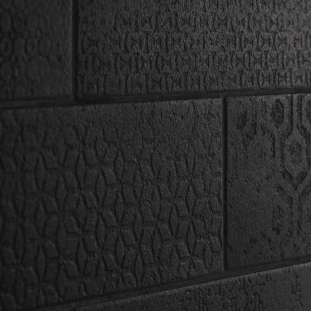 Ivy Hill Tile Harper 4 In. X 12 In. Black Matte Porcelain Subway Floor And Wall Tile (30 Pieces / 8.72 Sq. Ft. / Box) 6 Ivy Hill Tile Harper 4 In. X 12 In. Black Matte Porcelain Subway Floor And Wall Tile (30 Pieces / 8.72 Sq. Ft. / Box) - Image 4