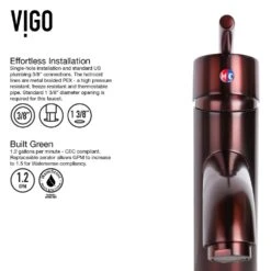 VIGO Rectangular Glass Vessel Bathroom Sink In Russet With Faucet Set In Oil Rubbed Bronze -Master Locks Shop d2fd2f6539f770ead74e4d6b6b5c3b22 1800x1800