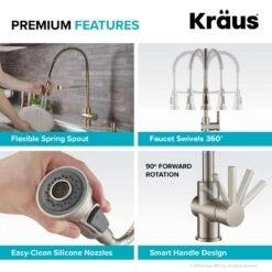 Britt Single-Handle Pull Down Sprayer Kitchen Faucet In Brushed Gold -Master Locks Shop d5157a95875d82938fa26190b6ec8335 1800x1800