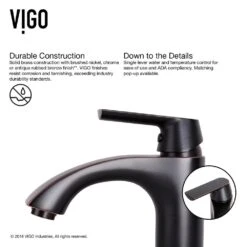 VIGO Glass Vessel Bathroom Sink In Amber Sunset And Linus Faucet Set In Antique Rubbed Bronze -Master Locks Shop d56fba324be60860a05fc4d81f4002aa 1800x1800