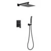 1-spray 10 In. High PressureDual Shower Head And Handheld Shower Head In Matte Black 1 1-spray 10 In. High PressureDual Shower Head And Handheld Shower Head In Matte Black -Master Locks Shop d5d24492b3d61a3a4706cb550a07a580 1800x1800