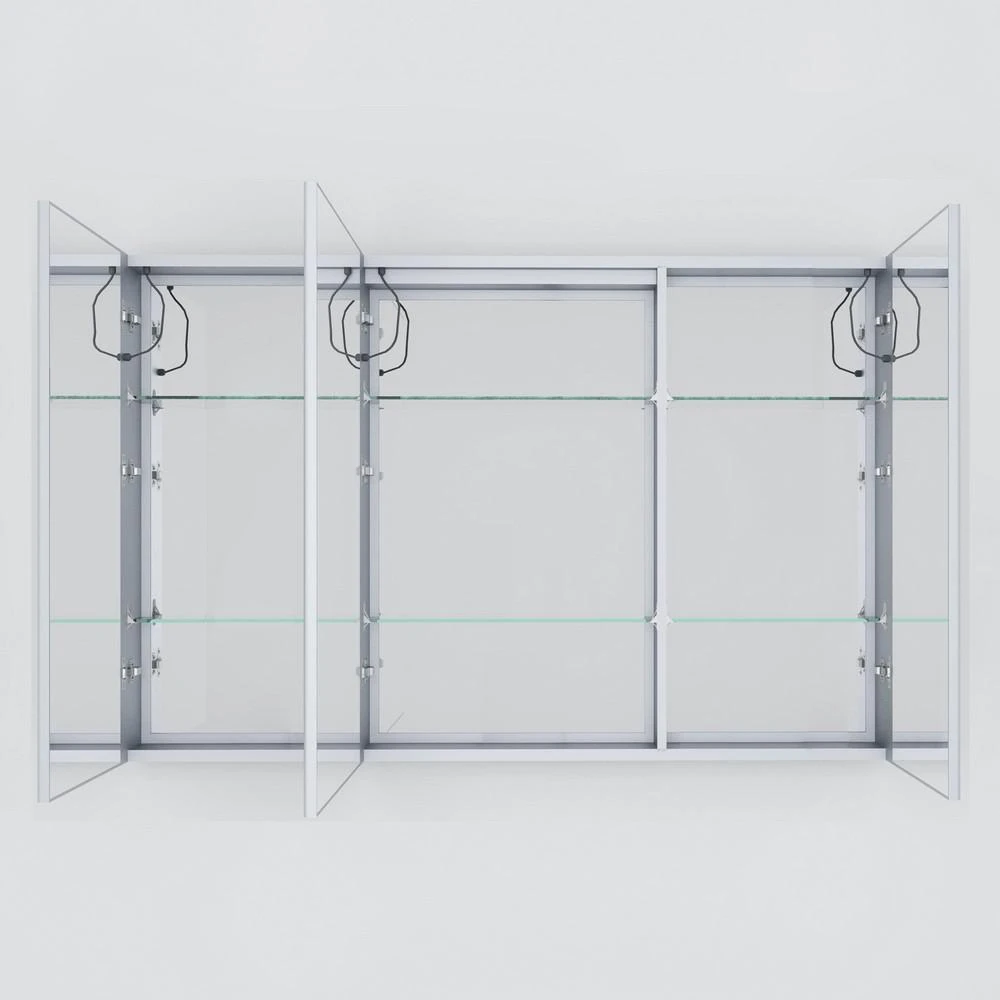 Lesina 48 In. W. X 36 In. H. Recessed Or Surface-Mount LED Medicine Cabinet With Defogger 6 Lesina 48 In. W. X 36 In. H. Recessed Or Surface-Mount LED Medicine Cabinet With Defogger - Image 4