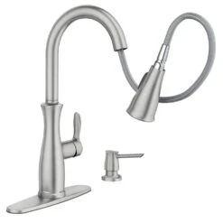 Nellis Single-Handle Pull-Down Sprayer Kitchen Faucet With Reflex And Power Clean In Spot Resist Stainless -Master Locks Shop d7c500eb76b65e9b0563b3da9a372d39 1800x1800