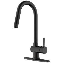 Gramercy Single-Handle Pull-Down Sprayer Kitchen Faucet With Deck Plate In Matte Gold -Master Locks Shop d9db418bf8e73a9a71057a6bb22c1123 1800x1800