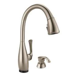Dominic Single-Handle Pull-Down Sprayer Kitchen Faucet With Touch2O & ShieldSpray Technology In SpotShield Stainless 27 Dominic Single-Handle Pull-Down Sprayer Kitchen Faucet With Touch2O & ShieldSpray Technology In SpotShield Stainless -Master Locks Shop daeca57dd50ddbf0ae79078909e43e9b 1800x1800