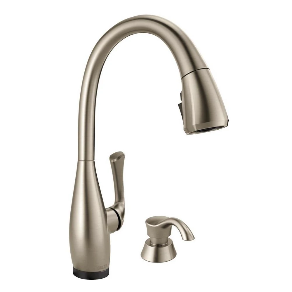 Dominic Single-Handle Pull-Down Sprayer Kitchen Faucet With Touch2O & ShieldSpray Technology In SpotShield Stainless 13 Dominic Single-Handle Pull-Down Sprayer Kitchen Faucet With Touch2O & ShieldSpray Technology In SpotShield Stainless - Image 11
