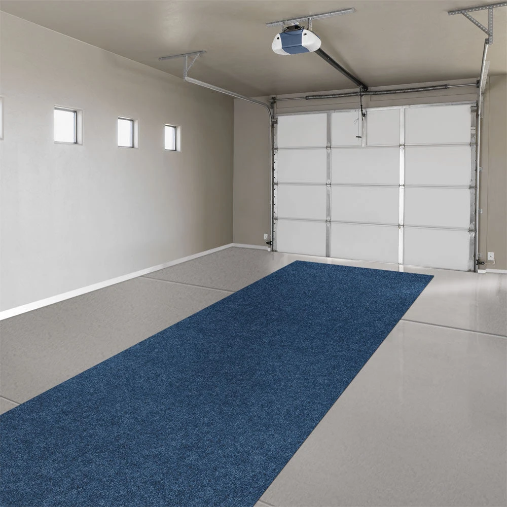 Indoor/Outdoor Carpet With Rubber Marine Backing - Blue 6' X 10' - Several Sizes Available - Carpet Flooring For Patio, Porch, Deck, Boat, Basement Or Garage 7 Indoor/Outdoor Carpet With Rubber Marine Backing - Blue 6' X 10' - Several Sizes Available - Carpet Flooring For Patio, Porch, Deck, Boat, Basement Or Garage - Image 5