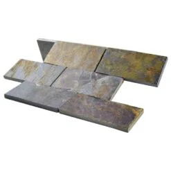 Merola Tile Crag Subway Sunset 11-3/4 In. X 11-3/4 In. X 10 Mm Slate Mosaic Tile -Master Locks Shop dbf1d183e036c64656d79eeeaa5eac7e 1800x1800