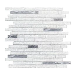 Jeffrey Court Ice Pencil 11.5 In. X 11.875 In. X 8 Mm Interlocking Textured Glossy Glass/Metal Mosaic Tile 10 Jeffrey Court Ice Pencil 11.5 In. X 11.875 In. X 8 Mm Interlocking Textured Glossy Glass/Metal Mosaic Tile -Master Locks Shop dbf3475b515fc1166f890d449f04bac8 1800x1800