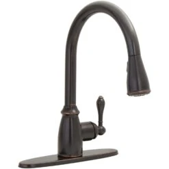 Canton Single-Handle Pull-Down Sprayer Kitchen Faucet In Tuscan Bronze 14 Canton Single-Handle Pull-Down Sprayer Kitchen Faucet In Tuscan Bronze -Master Locks Shop dc659fd39ce789bd926d08f9370525f4 1800x1800