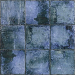 Bond Tile Harbour Blue 8 In. X 8 In. Matte Ceramic Floor And Wall Tile (25 Pieces 10.76 Sq. Ft. / Box)