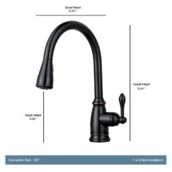 Canton Single-Handle Pull-Down Sprayer Kitchen Faucet In Tuscan Bronze 13 Canton Single-Handle Pull-Down Sprayer Kitchen Faucet In Tuscan Bronze -Master Locks Shop ded2170b30338289a4d5bc9d9e2297e9 1800x1800