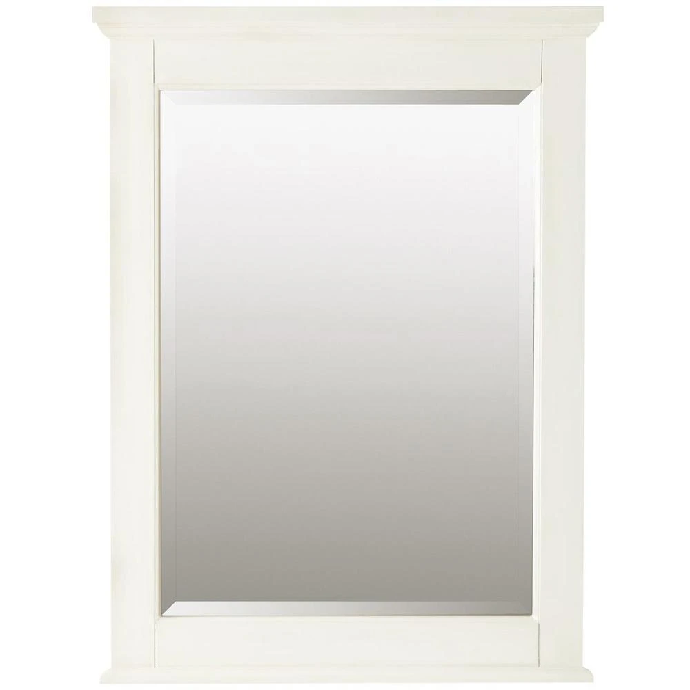24 In. W X 32 In. H Framed Rectangular Bathroom Vanity Mirror In Seaglass 5 24 In. W X 32 In. H Framed Rectangular Bathroom Vanity Mirror In Seaglass - Image 3