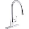 Simplice Touchless Single-Handle Pull-Down Sprayer Kitchen Faucet In Polished Chrome -Master Locks Shop e129e320436a01f0b060f3f517b6b0c9 1800x1800