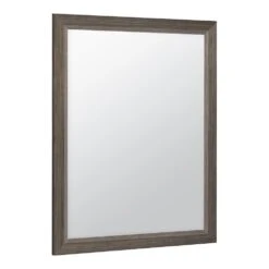 Shaila 24 In. X 31 In. Single Framed Vanity Mirror In White -Master Locks Shop e12d2190b5021613f0817ef0ccd42133 1800x1800