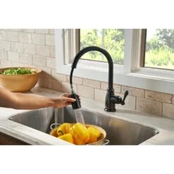 Canton Single-Handle Pull-Down Sprayer Kitchen Faucet In Tuscan Bronze 18 Canton Single-Handle Pull-Down Sprayer Kitchen Faucet In Tuscan Bronze -Master Locks Shop e3c2b5861424bbab39d700839bc25e96 1800x1800