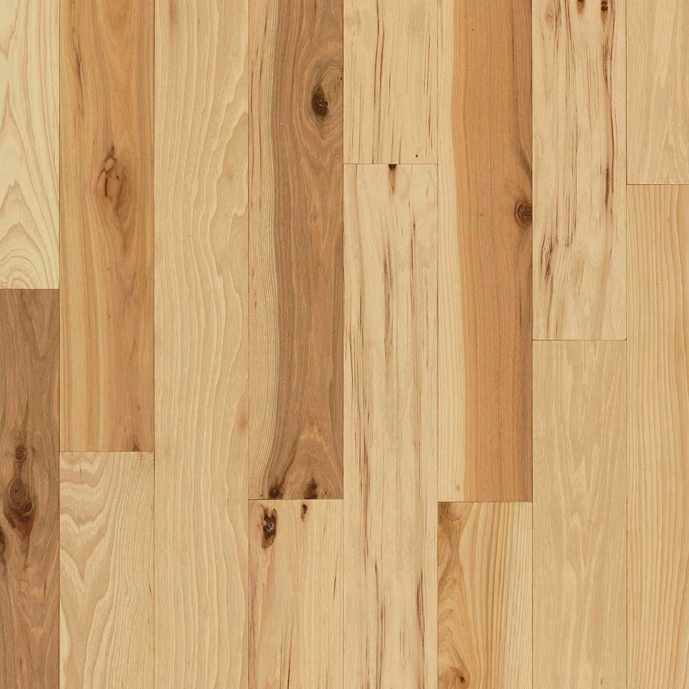 Bruce Country Natural Hickory 3/4 In. Thick X 3-1/4 In. Wide X Varying Length Solid Hardwood Flooring (22 Sq. Ft. / Case) 8 Bruce Country Natural Hickory 3/4 In. Thick X 3-1/4 In. Wide X Varying Length Solid Hardwood Flooring (22 Sq. Ft. / Case) - Image 6