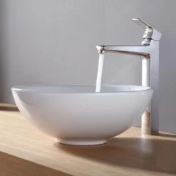 KRAUS Soft Round Ceramic Vessel Bathroom Sink In White -Master Locks Shop e704b49ac656ff1c392118bc257c7e1e 1800x1800