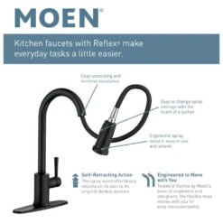Genta Single-Handle Pull-Down Sprayer Kitchen Faucet With Reflex In Chrome -Master Locks Shop e8b0033b6d3c3c3d8367f4359a324ac7 7f6ee299 a0f3 4594 b85f d7ed680558e4 1800x1800