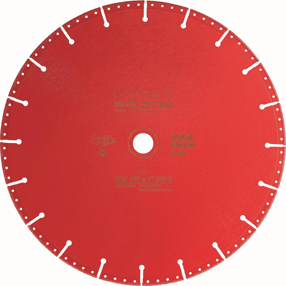 Hilti 5 In. X 7/8 In. SPX Metal Diamond Cutting Blade 3 Hilti 5 In. X 7/8 In. SPX Metal Diamond Cutting Blade