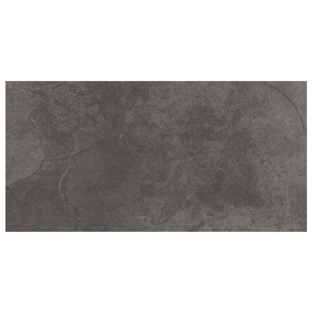 TrafficMASTER Cascade Ridge 24 In. X 12 In. Slate Ceramic Floor And Wall Tile (15.04 Sq. Ft. / Case) 5 TrafficMASTER Cascade Ridge 24 In. X 12 In. Slate Ceramic Floor And Wall Tile (15.04 Sq. Ft. / Case) - Image 3