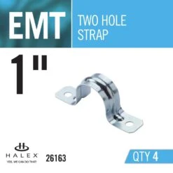 1 In. 2-Hole Electrical Metallic Tube (EMT) Straps (4-Pack) -Master Locks Shop eb2fc107016a3943b6963ab02359eeaf 1800x1800