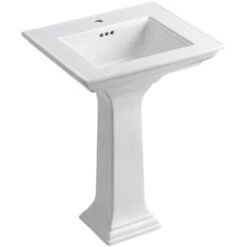 KOHLER Memoirs Stately Ceramic Pedestal Bathroom Sink Combo In White With Overflow Drain -Master Locks Shop ef6d556a223e34872a40b6a35c04b83c 1800x1800