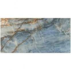 Vision Stone Blue 24x48 Polished Porcelain Tile Sample