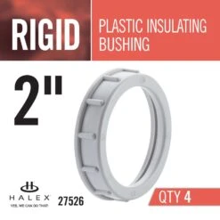 2 In. Rigid Plastic Insulated Bushing (4-Pack) -Master Locks Shop f109c2469a7e351724af3d25b4464e38 1800x1800