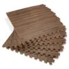 Forest Floor 5/8" Thick Printed Wood Grain Interlocking Foam Floor Mats, 16 Sq Ft (4 Tiles), Walnut -Master Locks Shop f294bce2 6d01 45ec 87eb b6a9ece6e341 1.3c13ffcb717276d03c13a51843ca7a6a 1800x1800