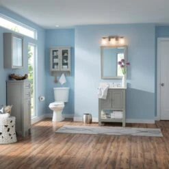 24 In. W X 32 In. H Framed Rectangular Beveled Edge Bathroom Vanity Mirror In Grey -Master Locks Shop f3d4de6dd3a6f427c94a486b564a78db ebab31bb ccc7 48fd a436 a779f2578554 1800x1800